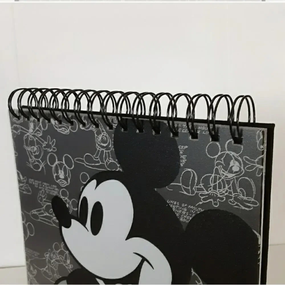 Disney Parks Mickey Mouse Notebook Spiral Bound Sketchbook Set with Pencils NWT
